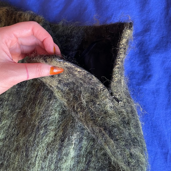 Wool Pencil Skirt - Picture 3 of 7